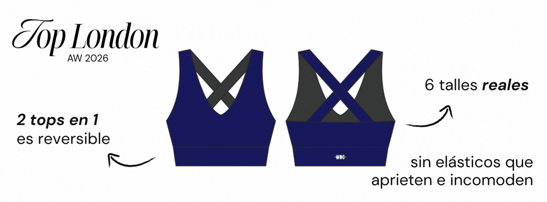 top deportivo azul trendy